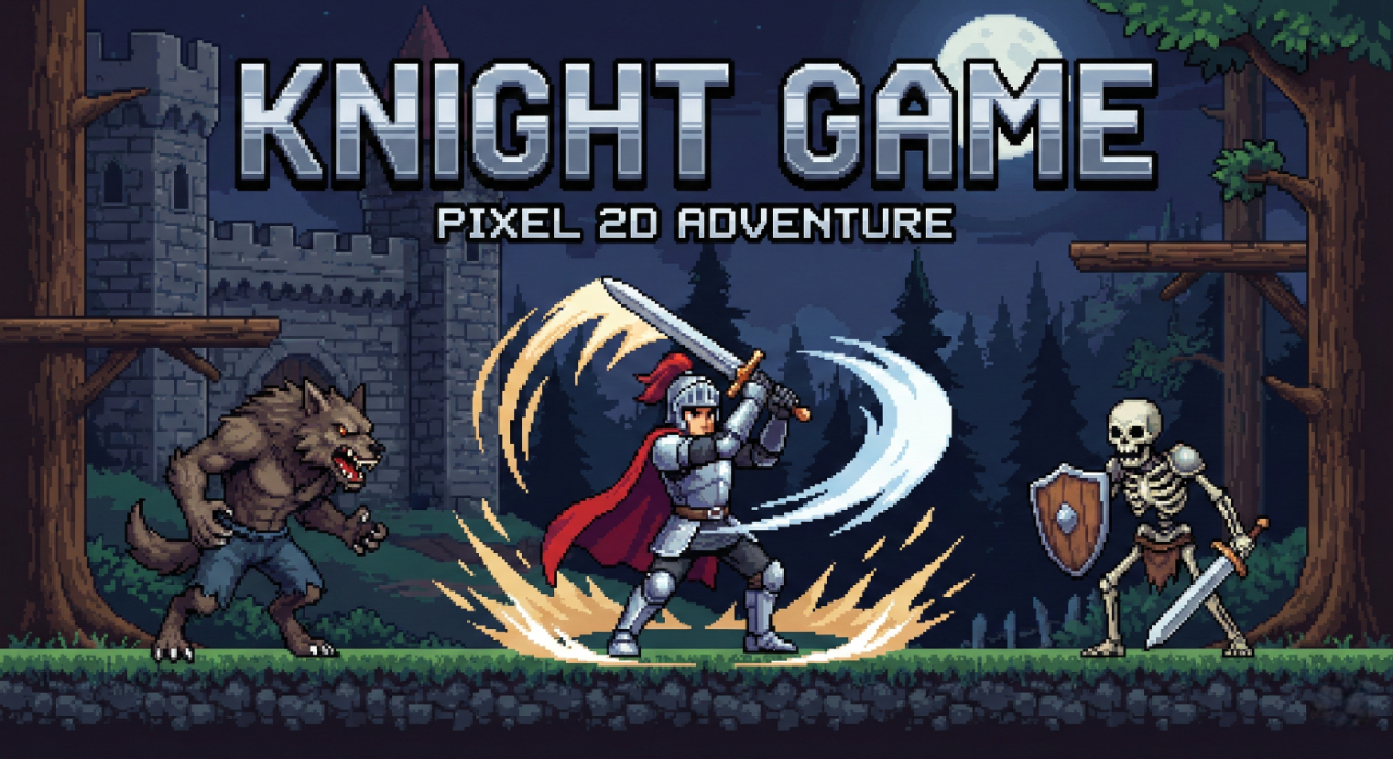 Games like Knight Game pixel 2D