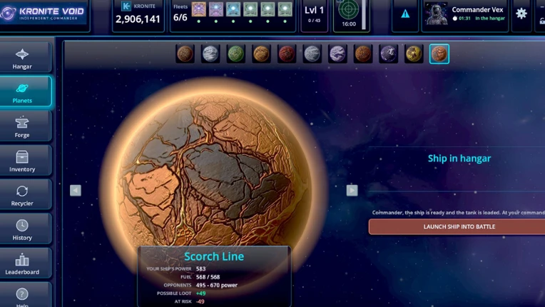 KRONITE VOID screenshot