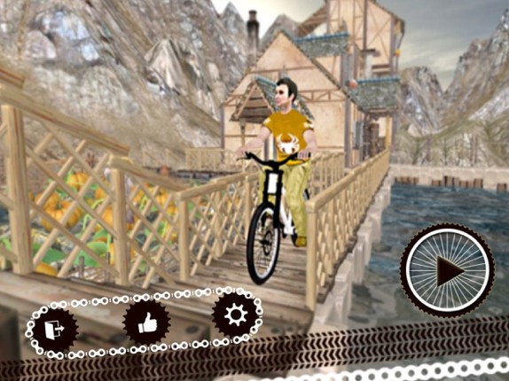 Mountain Bicycle Adventure 3D screenshot