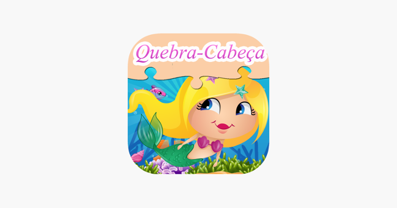 Quebra-Cabeça da Princesa Sereia no Jogos Educativos Grátis para Crianças e Jardim de Infância Image