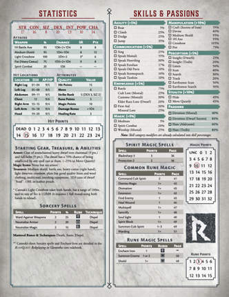 RuneQuest Elder Race Adventurers Image