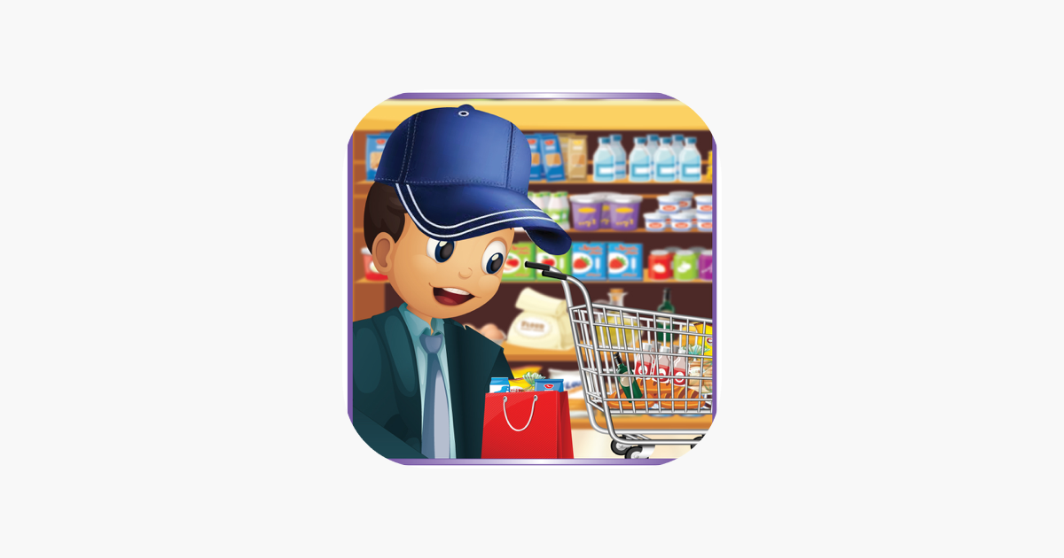 Games like Supermarket boy food shopping - A crazy market cleanup & grocery shop game