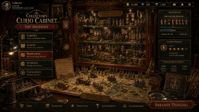 The Collector’s Curio Cabinet Toy Soldiers Image