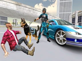 US Police Navy Dog Crime Chase Image