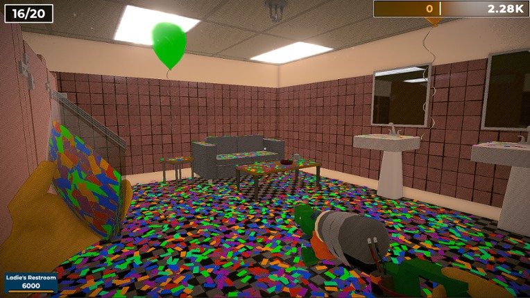 Confettied screenshot