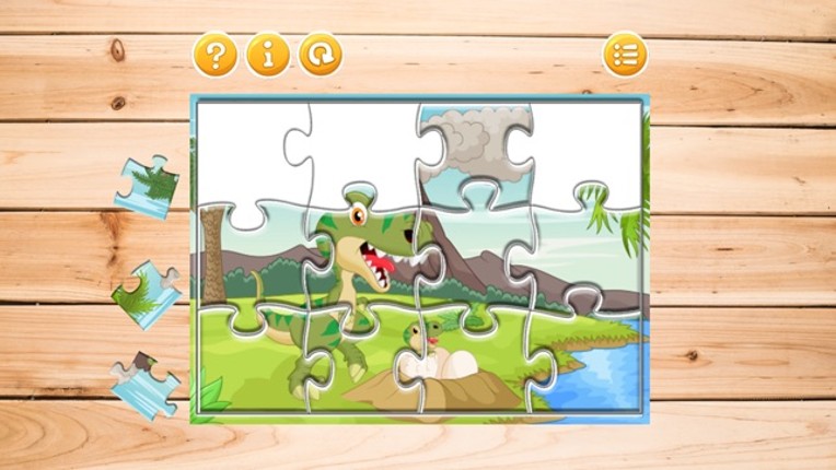 Dinosaur Jigsaw Puzzles Games for Kids and Toddler Image