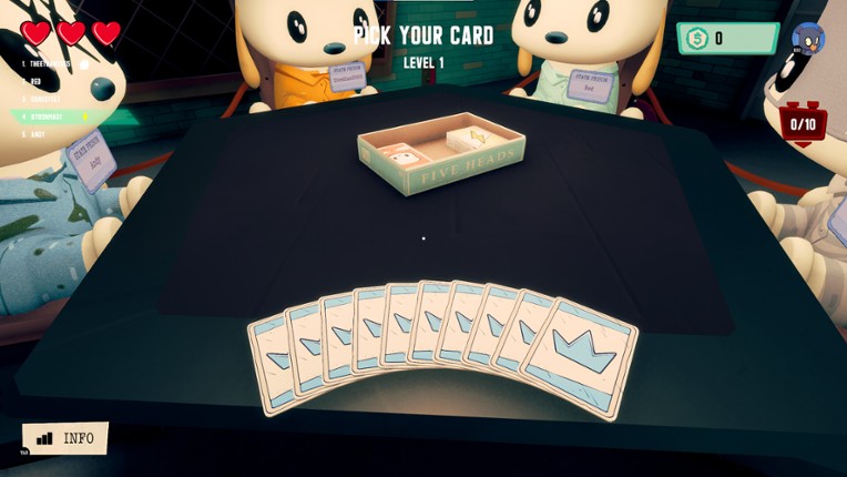 Five Heads screenshot
