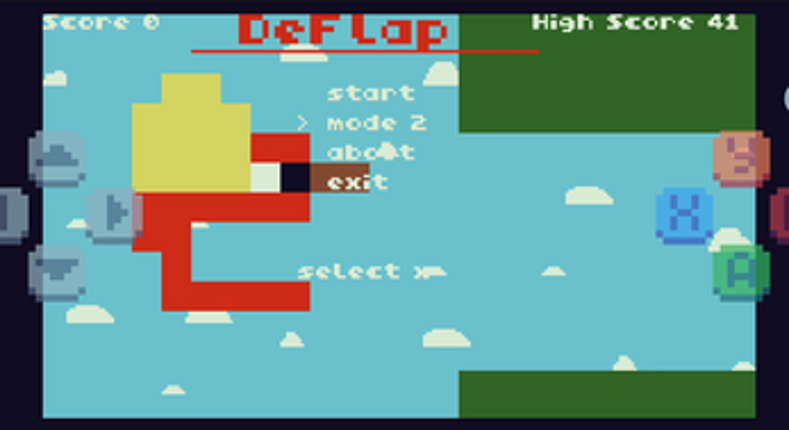 Flappyc screenshot