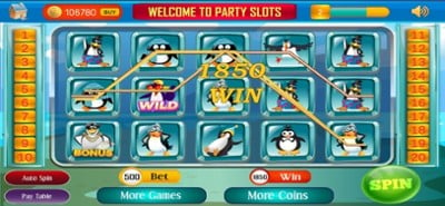 Frozen Penguin Slots Machine Image