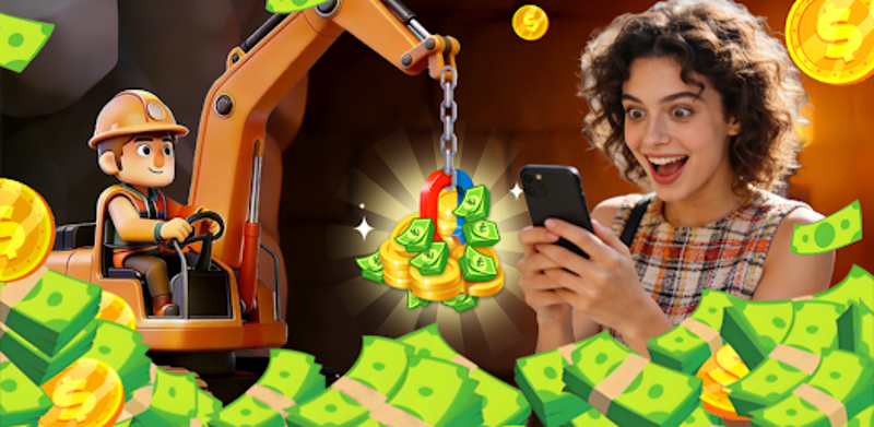 Gold Miner Rush-Lucky Rewards Image