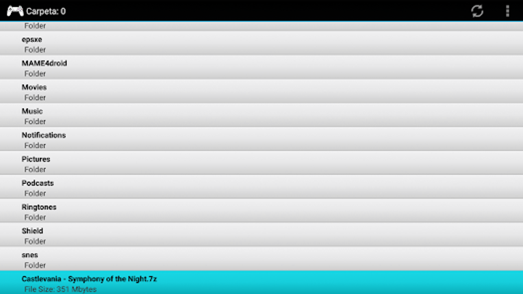 ePSXe sevenzip Plugin screenshot