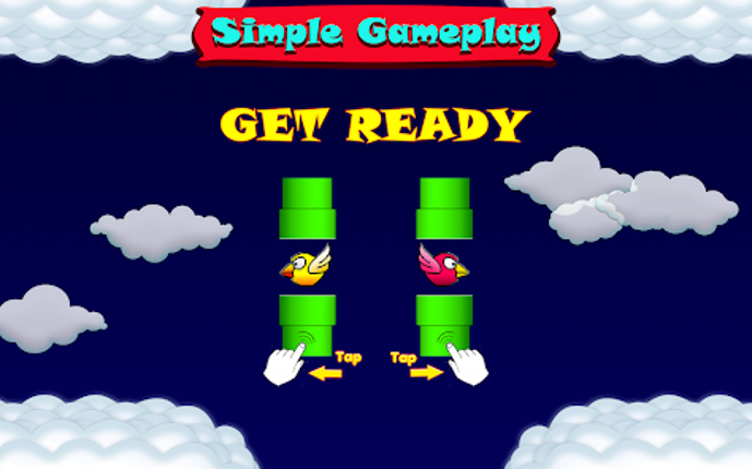 Fun Birds Game - Two players screenshot