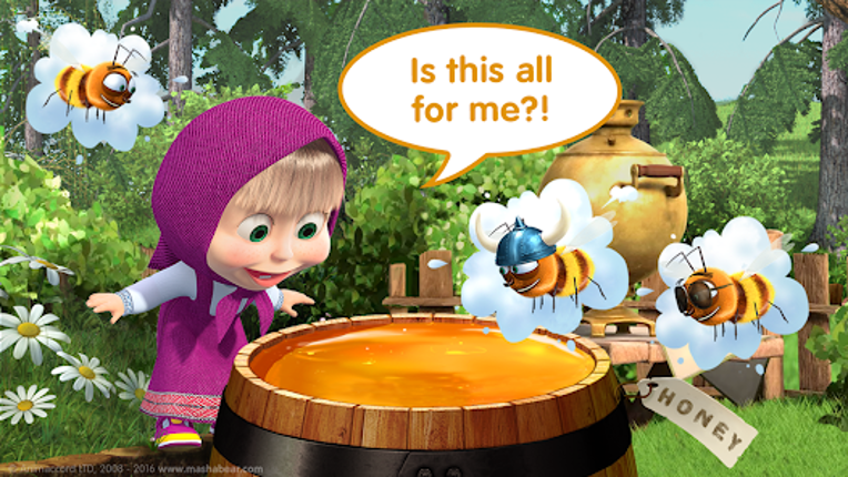 Masha and the Bear Child Games screenshot
