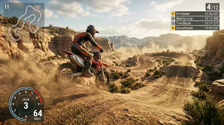 Real Extreme Bike Racing Game Image