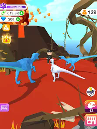 Dino Tycoon - 3D Building Game screenshot