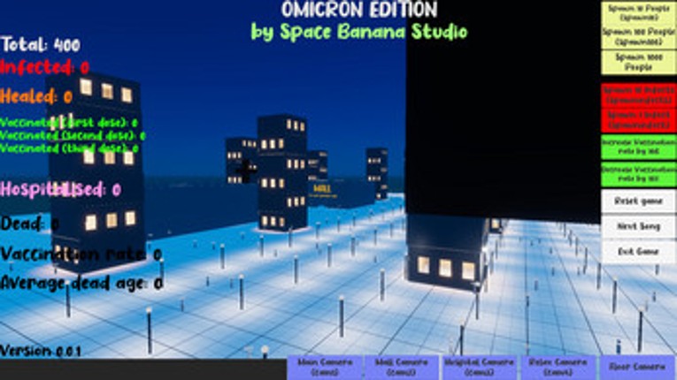 Omicron Simulator 2022 screenshot