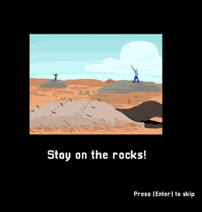 Tremors : Escape from El Blanco (TogetherJam2022) screenshot