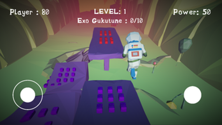 TV Box Space Kid Running Game screenshot