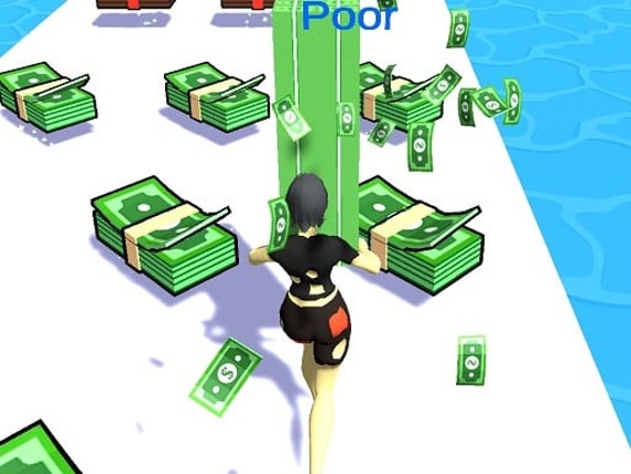 Girl Money Rush Image