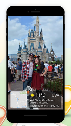 GPS Map Stamp: Geotag Photos with Timestamp Camera Image