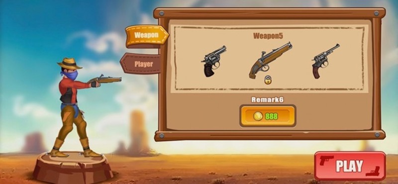 Gun Blood Cowboy Duel Image