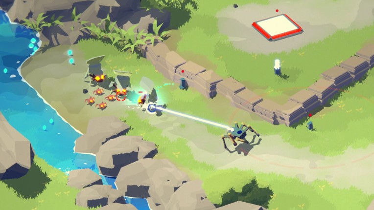 Hexabot Stranded: Defend Or Die screenshot