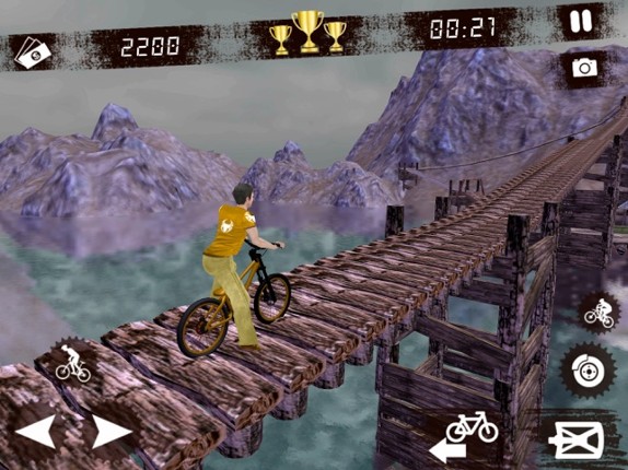 Mountain Bicycle Adventure 3D Image