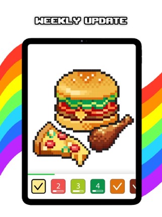 Pixel Paint - Coloring Book Image