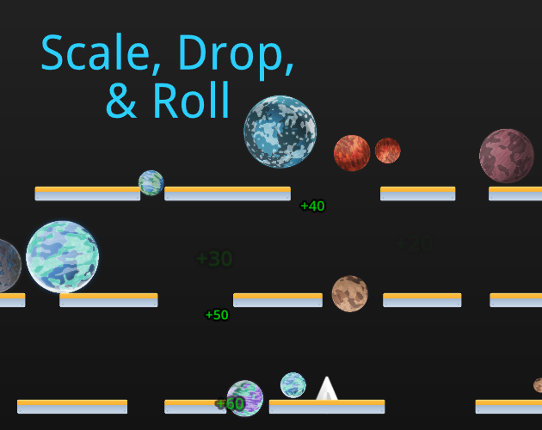 Scale, Drop, & Roll Image