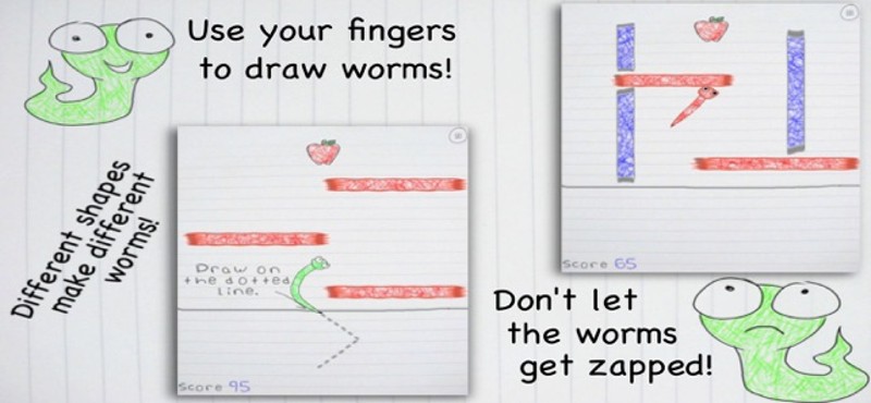 Scribble Worm HD Image
