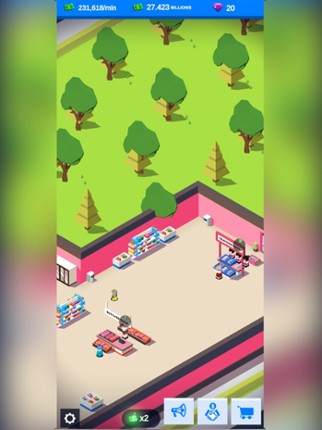 Superstore Tycoon Market screenshot