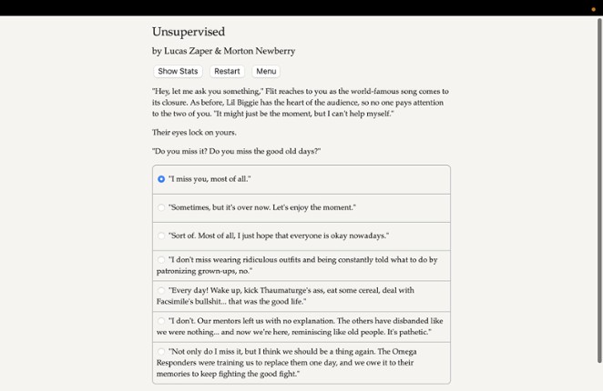 Unsupervised screenshot