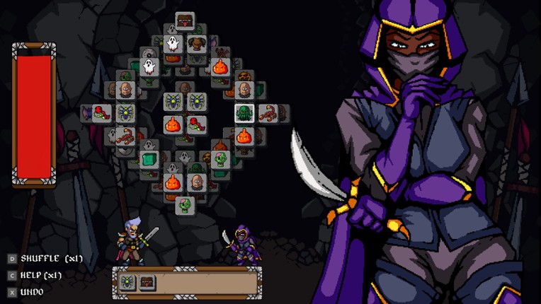 Warriors Waifus Mahjong screenshot