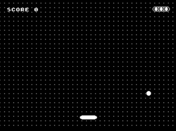1 Bit Pong (Sega Genesis / Mega Drive) screenshot