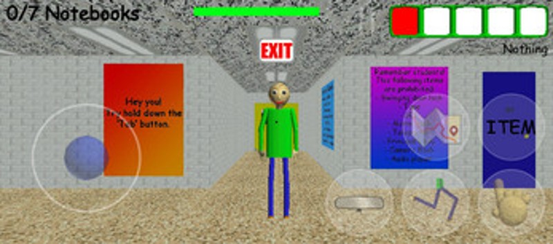Baldi's Basics Random Map Series: Insane School Image