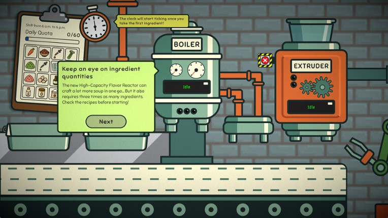 Consumption Line screenshot