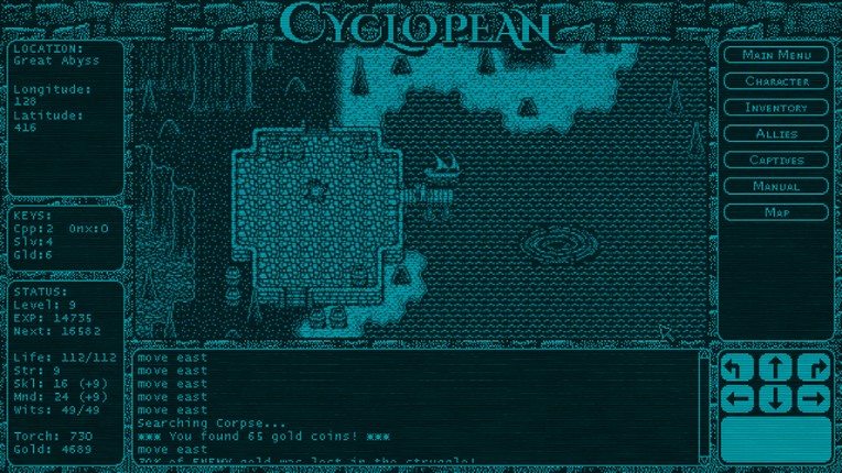 Cyclopean: The Great Abyss screenshot