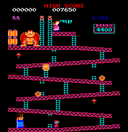 Games like Donkey Kong 500