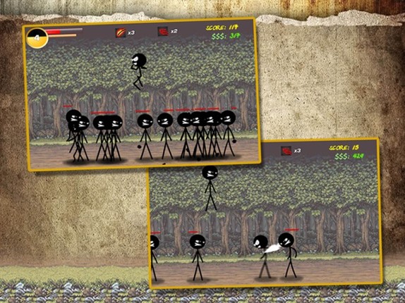 Fighter vs Stickers :Stickman screenshot