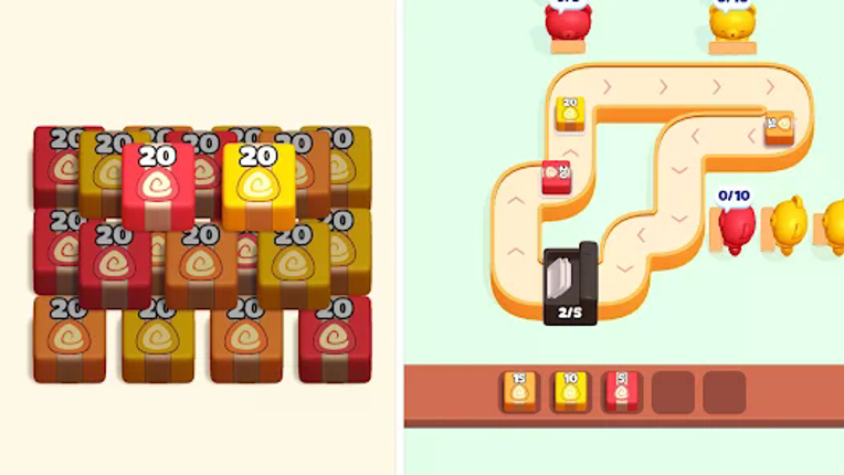 Cake Color Sort - Food Games screenshot