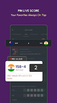 Cricket Guru - Live Score screenshot