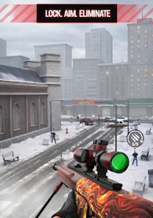 Sniper Shooter: Agent Game screenshot
