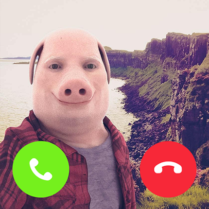 John Pork In Video Call Game Cover