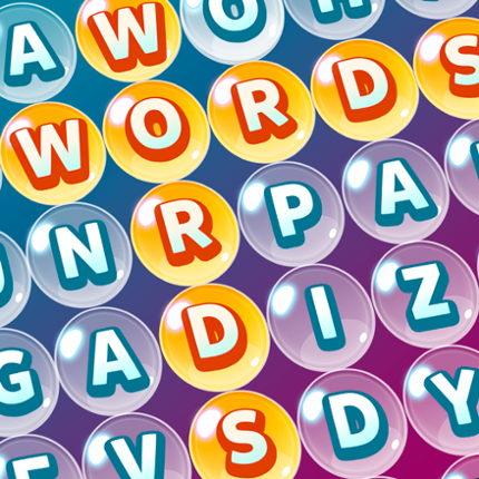 Bubble Words Word Games Puzzle Image