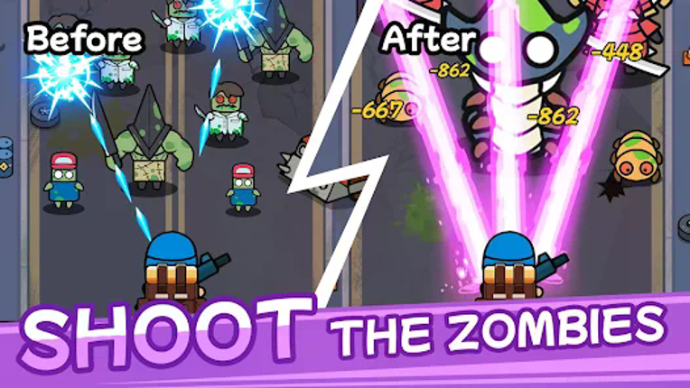 Bag Merge : Zombie Battle Image