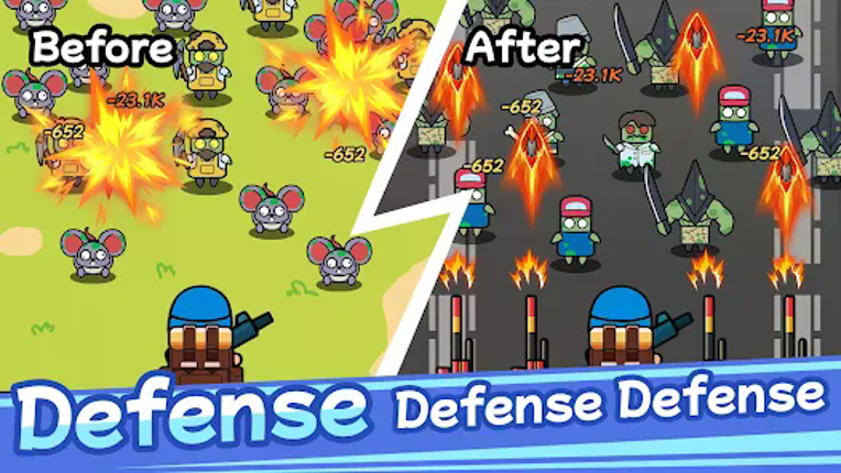 Bag Merge : Zombie Battle Image