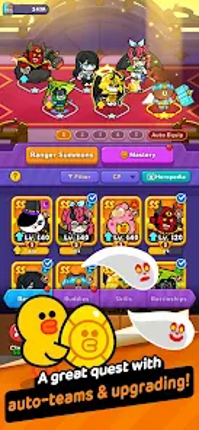 LINE Idle Rangers AFK RPG screenshot