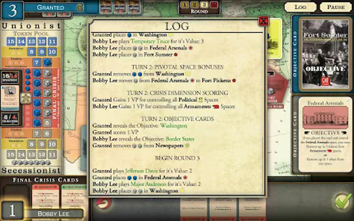 Fort Sumter: The Secession Cri screenshot