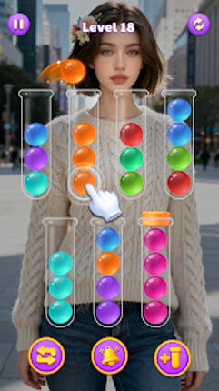 Romantic Sphere Ball Sorting Image