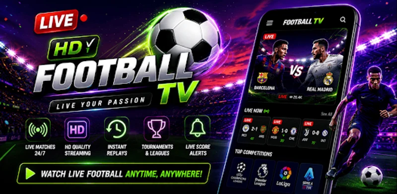 Live Football TV HD 2026 screenshot